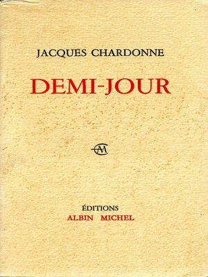 cover image of Demi-jour